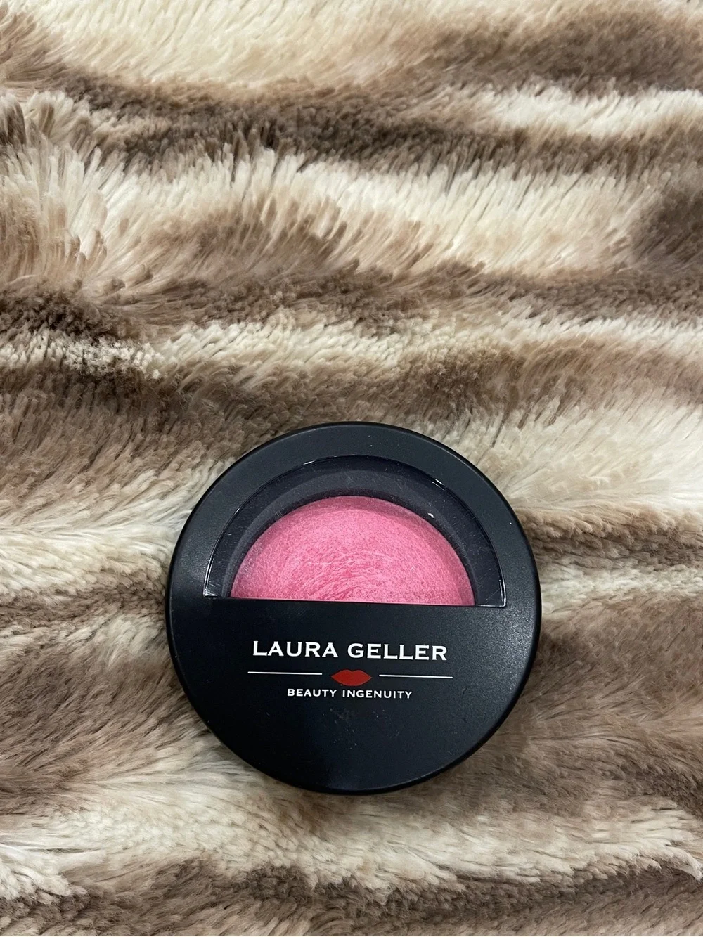 Laura Geller Blush-n-Brighten Baked Blush in Malibu NEW Discontinued